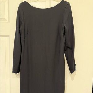 Banana Republic Classic Black Long Sleeve Dress